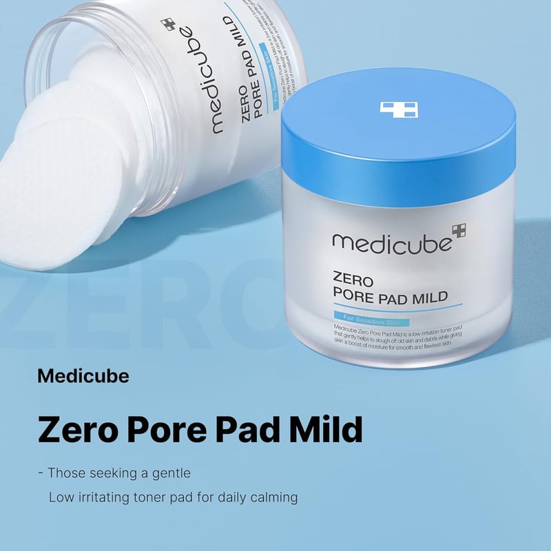 ZERO PORE PAD MILD professional product photo ready to upload to shopify