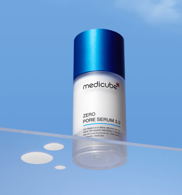 ZERO PORE SERUM 2.0 37ml professional product photo ready to upload to shopify