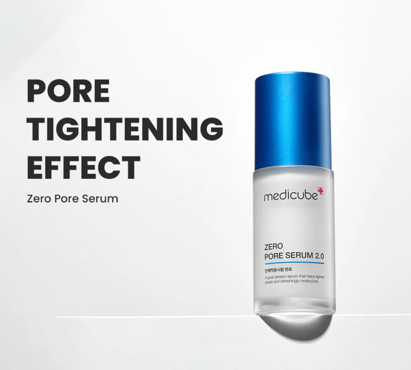 ZERO PORE SERUM 2.0 37ml professional product photo ready to upload to shopify